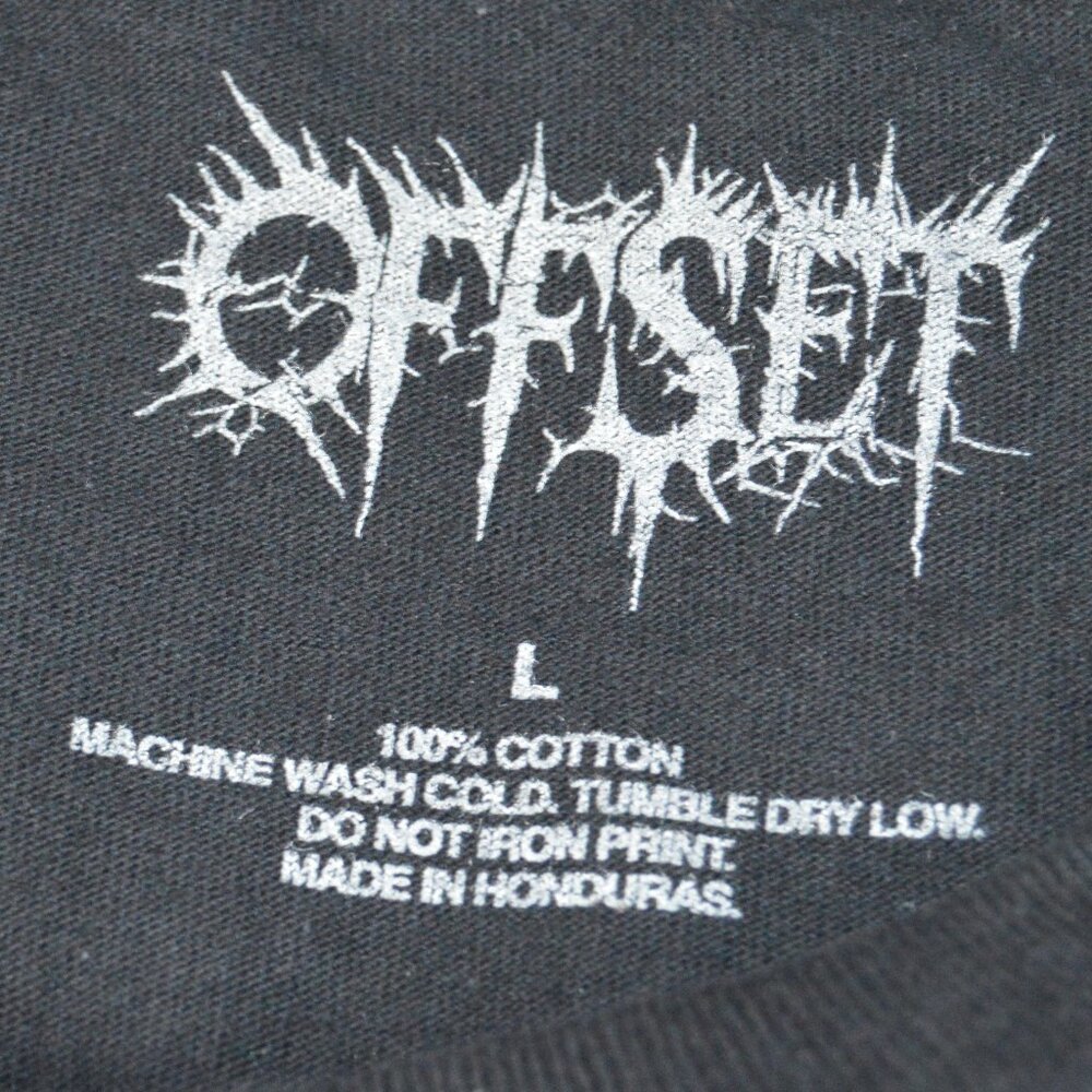 Offset Set It Off Tour T-shirt Tee Men’s Size Large 100% Cotton Rip Face NEW - Picture 4 of 13